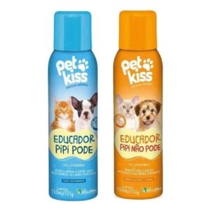 Kit Pet Kiss Educador Pipi Pode E Pipi Não Pode - Kelldrin