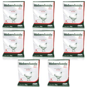 8 Mebendazole Vetnil Aves 30g - Vetnil