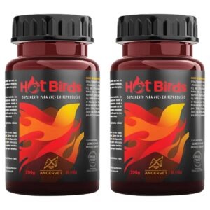 2un Hot Birds 200g - Suplemento Para Aves Em Reprodução