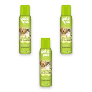 3un Pet Kiss Educador De Mordida 150ml/120g - Kelldrin