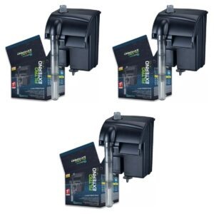 3 Filtro Externo HF-100 Ocean Tech 180L/H 127V - Ocean Tech