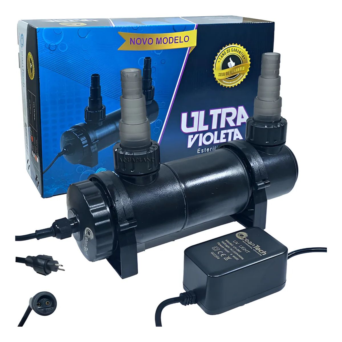Esterilizador Filtro UV 9W 127V - Ocean Tech - Imagem 3