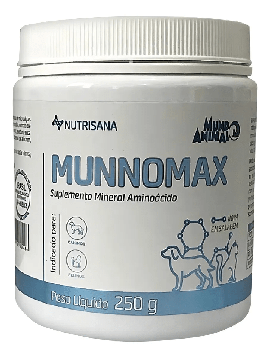 Kit 5 Munnomax 250g - Mundo Animal