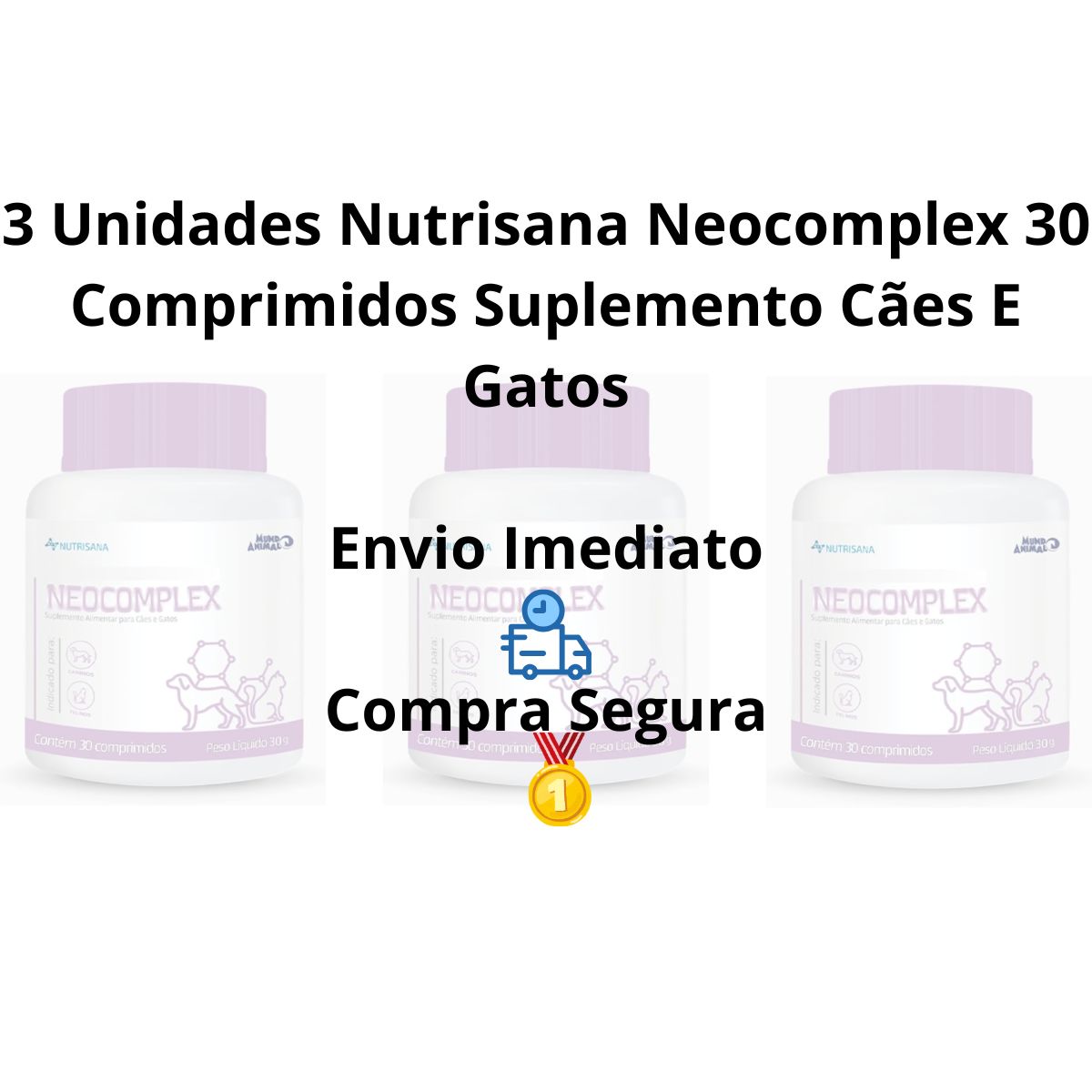 Kit 03 Neocomplex 30cp - Imagem 6