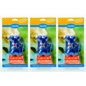 3 Roxo Kit Higiene P/ Coleira 1 Chaveiro + 2 Rolos Chalesco