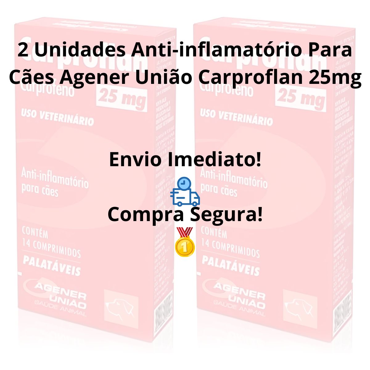 Kit 02 Carproflan 25mg - Imagem 11