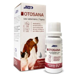 1 Otosana 20ml Para Cães E Gatos - Mundo Animal