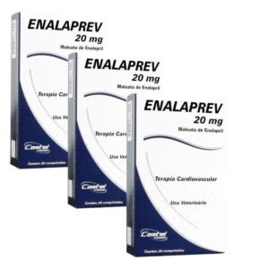 Kit 3 Enalaprev 20mg - 20 Comprimidos - Cepav
