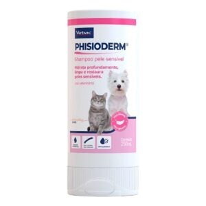 Shampoo Phisioderm 250ml Pele Sensivel Cão E Gato - Virbac
