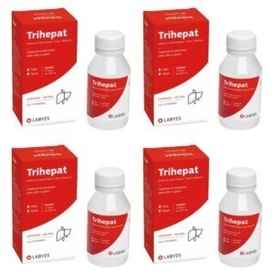 Kit 4 Trihepat Suplemento Alimentar 100ml - Labyes