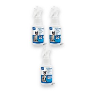 3 Effipro Spray 100ml Antiparasitário Externo P/ Cães E Gato