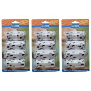 3 Branco Refil Cata Caca Com 4 Rolos De 20 Sacolas  Chalesco