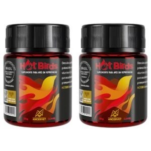 2un Hot Birds 20g - Suplemento Para Aves Em Reprodução