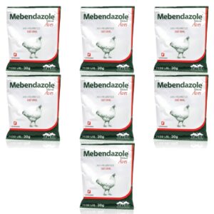 7 Mebendazole Vetnil Aves 30g - Vetnil