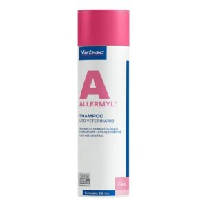 1 Shampoo Allermyl 250ml - Para Cães - Virbac