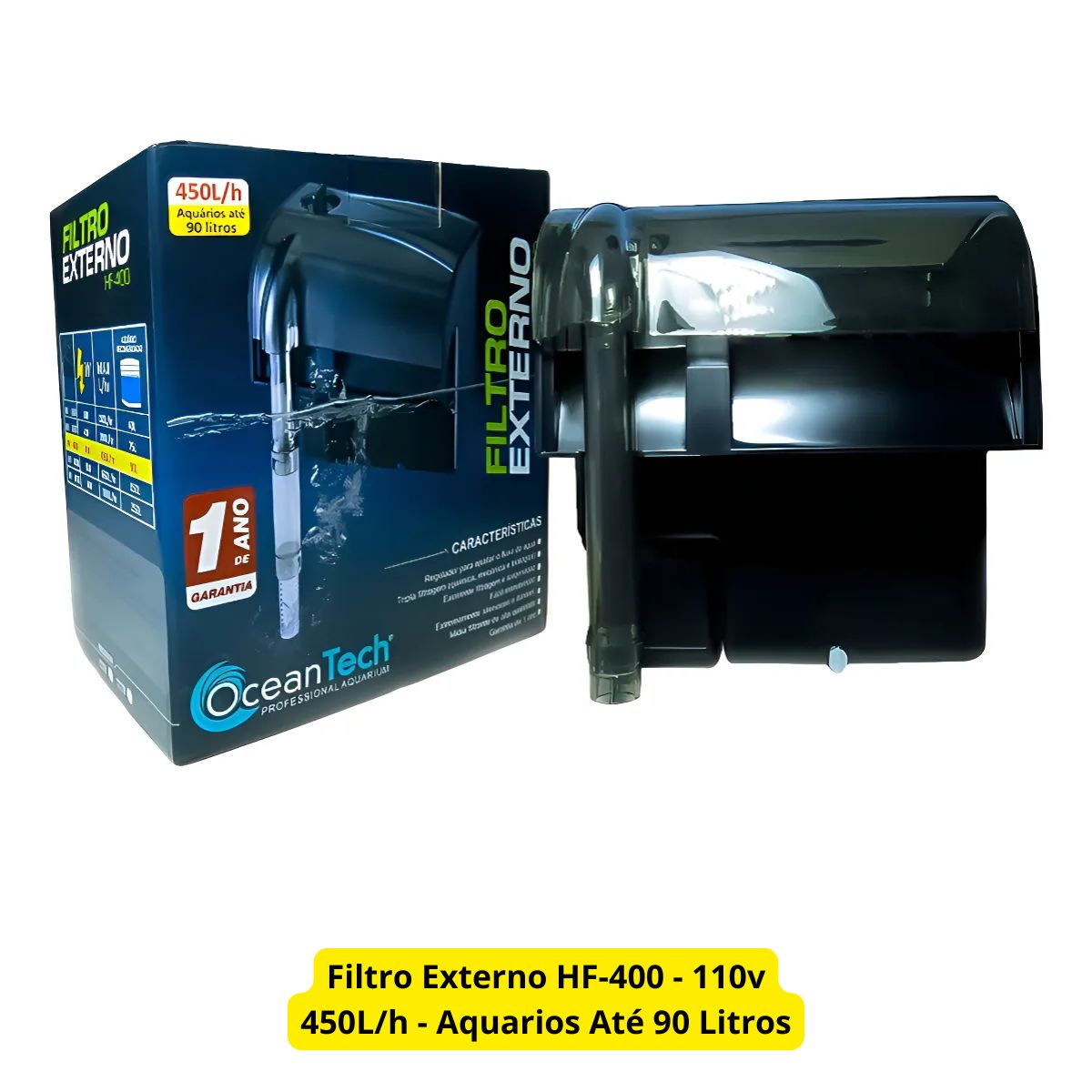 Filtro Externo HF-400 Ocean Tech 450LH 127V - Ocean Tech - Imagem 2