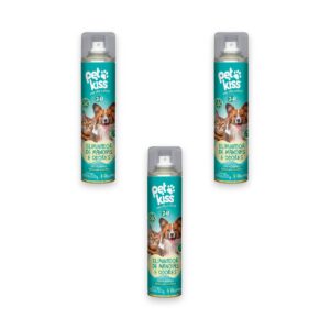 3un Pet Kiss Eliminador De Manchas E Odores 400ml - Kelldrin