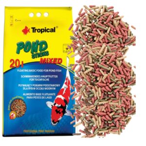 Pond Sticks Mixed - Bag 1600g - Tropical - Ração Para Carpas