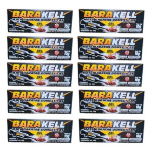 10 Barakell Gel 10g Eficaz Contra Baratas - Kelldrin