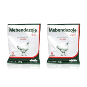 2 Mebendazole Vetnil Aves 30g - Vetnil