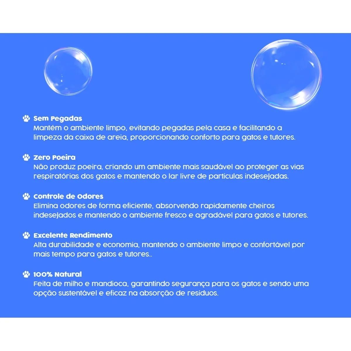 Kit 2 Areia Higienica Chamego 4kg Graos Medios - Bem-me-Pet - Imagem 6