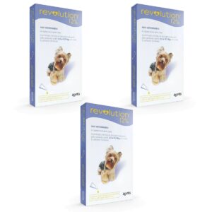 3 Revolution Zoetis Antipulgas 1 Unid Cães 30mg De 2,6 A 5kg
