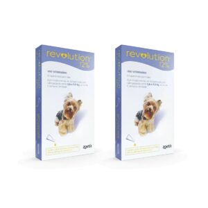 2 Revolution Zoetis Antipulgas 1 Unid Cães 30mg De 2,6 A 5kg